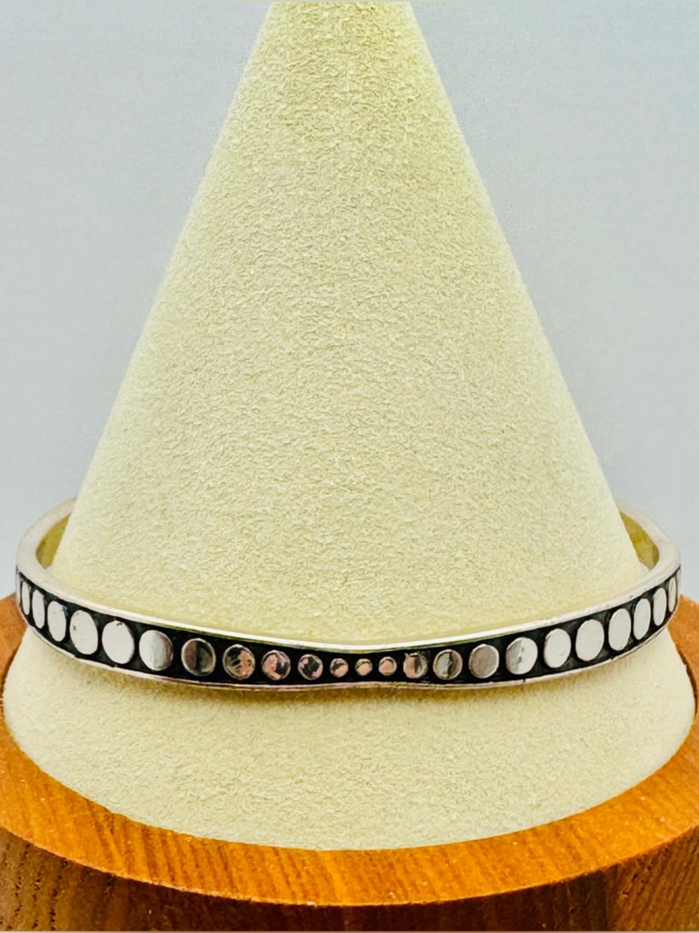 BRIGHTON LIGHT HEARTED BANGLE Slip On Silver Plated